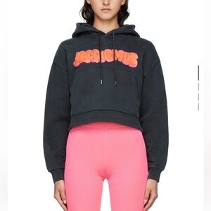 JACQUEMUS
Black Le Papier 'Le Sweatshirt Pate À Modeler' Hoodie Size XS